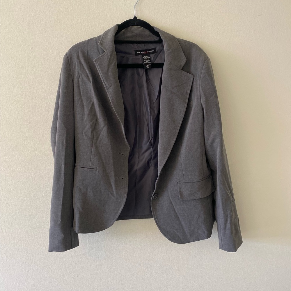 Women’s Gray Blazer